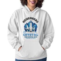 Moletom Feminino Heisenberg Crystal - Foca na Moda Moletom Feminino Heisenberg Crystal - Foca na Moda