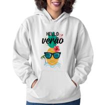 Moletom Feminino Hello Verão - Foca na Moda Moletom Feminino Hello Verão - Foca na Moda