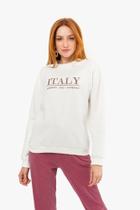 Moletom feminino Itália