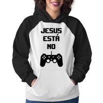Moletom Feminino Jesus está no controle - Foca na Moda Moletom Feminino Jesus está no controle - Foca na Moda