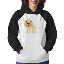 Moletom Feminino Leãozinho - Foca na Moda Moletom Feminino Leãozinho - Foca na Moda
