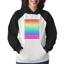 Moletom Feminino LGBT Pride - Arco-íris Orgulho - Foca na Moda