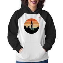 Moletom Feminino Londres Vintage Sunset - Foca na Moda
