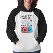 Moletom Feminino Made of Cooper Cute - Foca na Moda