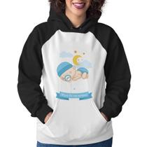 Moletom Feminino Mãe de um menino - Foca na Moda Moletom Feminino Mãe de um menino - Foca na Moda