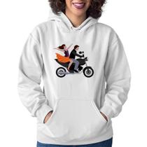 Moletom Feminino Moto Casal - Foca na Moda