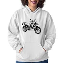 Moletom Feminino Moto F 800 GS Traços - Foca na Moda Moletom Feminino Moto F 800 GS Traços - Foca na Moda
