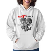 Moletom Feminino Moto GT 750 Pistões - Foca na Moda Moletom Feminino Moto GT 750 Pistões - Foca na Moda