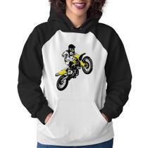 Moletom Feminino Motocross Jump - Foca na Moda