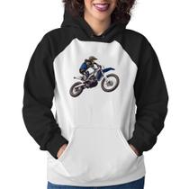 Moletom Feminino Motocross Manobra Freestyle - Foca na Moda