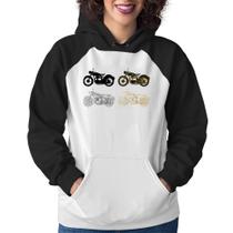 Moletom Feminino Motorcycle Vector - Foca na Moda Moletom Feminino Motorcycle Vector - Foca na Moda