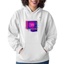 Moletom Feminino Old School Gamer - Foca na Moda Moletom Feminino Old School Gamer - Foca na Moda
