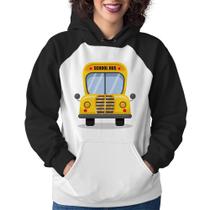 Moletom Feminino Ônibus Escolar - Foca na Moda Moletom Feminino Ônibus Escolar - Foca na Moda