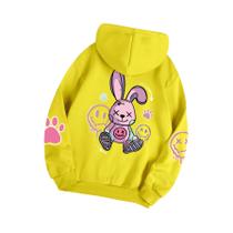 Moletom Feminino Oversize Com Estampa Hip Hop, Sweatshirt Casual De Moda De Rua Para Outono Quente