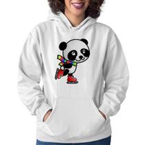 Moletom Feminino Panda de Patins - Foca na Moda
