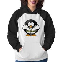 Moletom Feminino Pinguim Judô - Foca na Moda