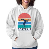Moletom Feminino Portrait Your Perfect Form Of Self - Foca na Moda