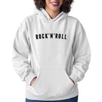 Moletom Feminino Rock 'n' Roll - Foca na Moda Moletom Feminino Rock 'n' Roll - Foca na Moda