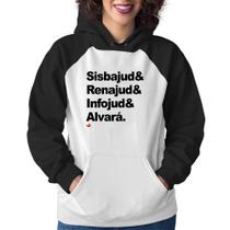 Moletom Feminino Sisbajud & Renajud & Infojud & Alvará - Foca na Moda Moletom Feminino Sisbajud & Renajud & Infojud & Alvará - Foca na Moda