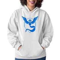 Moletom Feminino Team Mystic - Foca na Moda Moletom Feminino Team Mystic - Foca na Moda