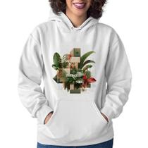 Moletom Feminino Think Green - Foca na Moda Moletom Feminino Think Green - Foca na Moda