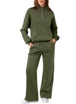 Moletom Feminino Tracksuit Aleumdr 2025 - Verde Escuro - Coleção Outono