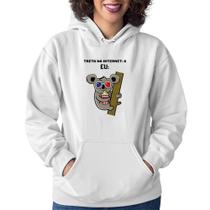Moletom Feminino Treta na internet: A - Foca na Moda Moletom Feminino Treta na internet: A - Foca na Moda
