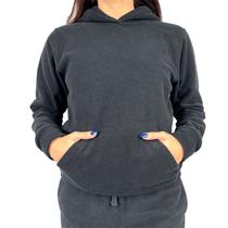 Moletom Feminino Tweed Preto Ethical