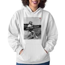 Moletom Feminino Uau, que físico - Foca na Moda
