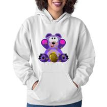 Moletom Feminino Urso Mel - Foca na Moda Moletom Feminino Urso Mel - Foca na Moda