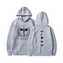 Moletom Feminino Vintage Gótico Com Capuz Estampa Fourth Wing 2025 Casual Retrô Manga Longa Moletom Feminino Vintage Gótico Com Capuz Estampa Fourth Wing 2025 Casual Retrô Manga Longa