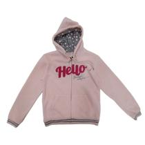 Moletom Feminino Zíper Capuz Rosa Claro Casual GG Basic+