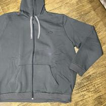 Moletom Fico Masculino Com Capuz E Zíper - Conforto Chumbo