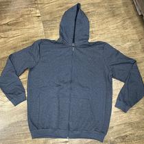 Moletom Fico Masculino Com Capuz E Zíper - Conforto Cinza