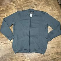 Moletom Fico Masculino E Zíper - Conforto Verde Moletom Fico Masculino E Zíper - Conforto Verde