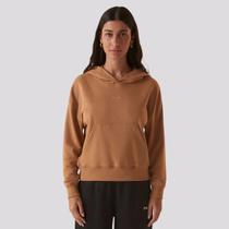 Moletom Fila Classic B Com Capuz Feminino Marrom