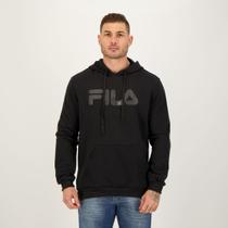 Moletom Fila Comfort Letter Preto