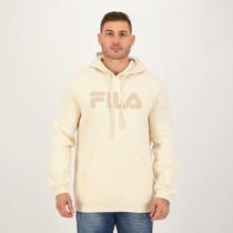 Moletom Fila Comfort Letter Winter Bege