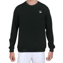 Moletom Fila Masculino Gola Careca Classic Preto