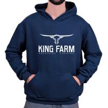 Moletom Flanelado Bolso Canguru King Farm Agro - Vollare