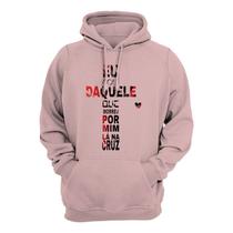 Moletom Flanelado Cristão Canguru Blusa De Frio Gospel Cruz Moletom Flanelado Cristão Canguru Blusa De Frio Gospel Cruz