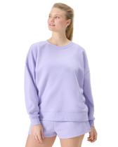 Moletom florence by mills Cozy Crush Oversized Lavender