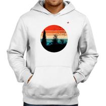 Moletom Floresta Vintage Sunset - Foca na Moda Moletom Floresta Vintage Sunset - Foca na Moda