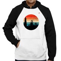 Moletom Floresta Vintage Sunset - Foca na Moda