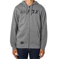 Moletom Fox Apex Zip Cinza Moletom Fox Apex Zip Cinza