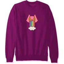 Moletom Gato desenho blusa de frio exclusiva envio em 24hrs