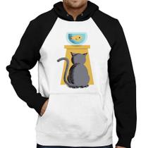 Moletom Gato e Aquário - Foca na Moda