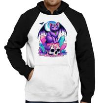 Moletom Gato Gótico Arte - Foca na Moda Moletom Gato Gótico Arte - Foca na Moda