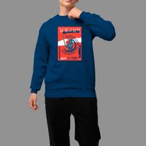 Moletom Gola Careca Algodão Casual Confortável Tecido Macio Carta Tok Moletom Gola Careca Algodão Casual Confortável Tecido Macio Carta Tok