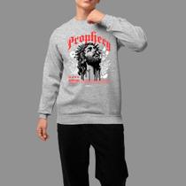 Moletom Gola Careca Basico Masculino Casual Estiloso Inverno Blusa De Frio Profine